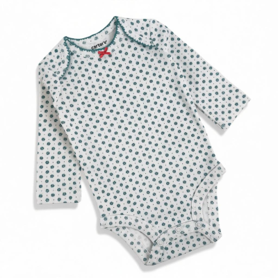 Боді з довгим рукавом Carters Little flowers