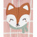 Чоловічок флісовий з відкритими ніжками Carters Pink Fox