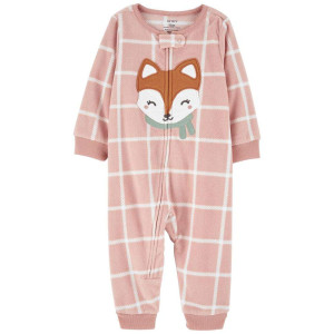 Чоловічок флісовий з відкритими ніжками Pink Fox