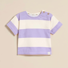Футболка Bright Striped /Фіолетовий
