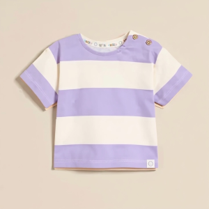 Футболка Bright Striped /Фіолетовий
