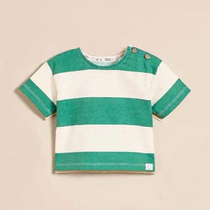 Футболка Bright Striped /Зелений