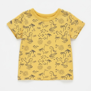 Футболка Dinosaur /Жовтий