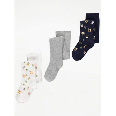 Колготки George Floral Cotton