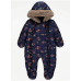 Кобінезон зимовий George Navy Floral Snowsuit