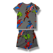 Комплект: футболка + шорти Geoge Marvel/Dark gray