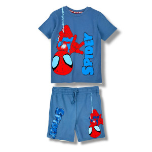 Комплект: футболка + шорти Geoge Spider-Man/Light blue