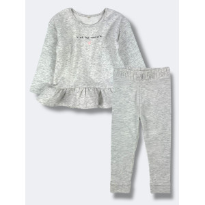 Комплект: світшот+легінси Frilled/Grey