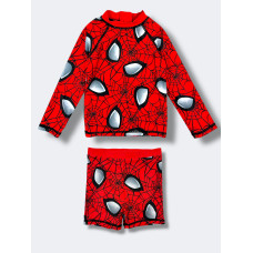 Комплект для плавання: топ + шорти Spider-Man/Red