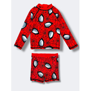 Комплект для плавання: топ + шорти Spider-Man/Red