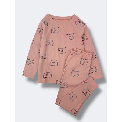 Піжама George Woodland Bear/Pink