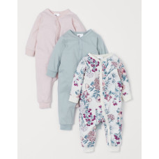 Чоловічок бавовняний HM Light pink/Floral Чоловічок бавовняний HM Light pink/Floral