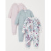 Чоловічок бавовняний H&M Light pink/Floral