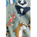 Світшот HM Sage green/Animals