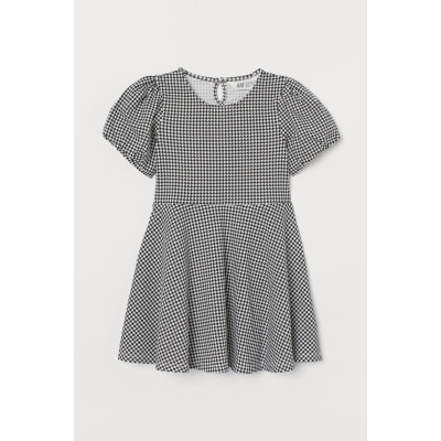 Сукня H&M Black/Dogtooth-patterned