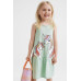 Сарафан HM Light green/Unicorns