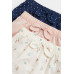 Шорти котонові HM Light pink/Floral