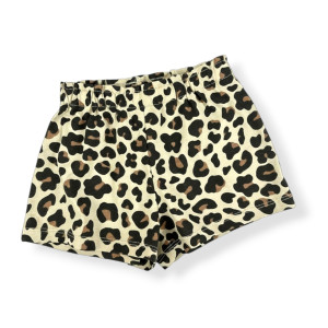 Шорти HM Leopard print/темно-коричневий