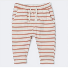 Штани легкі HM Rust pink /Смуги