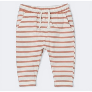 Штани легкі HM Rust pink /Смуги