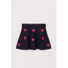 Спідниця HM Dark blue/Hearts Спідниця HM Dark blue/Hearts
