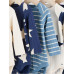 Бодік з довгим рукавом Next Ribbed/Blue Stripes