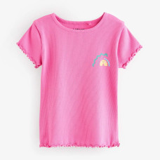 Футболка Rib/Pink