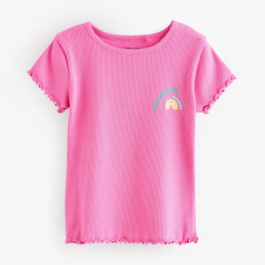 Футболка Rib/Pink