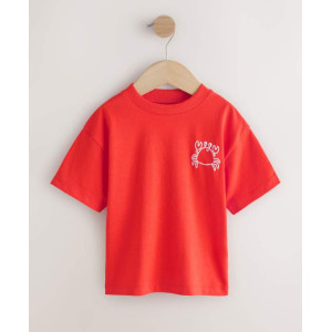 Футболка оверсайз Graphic /Red