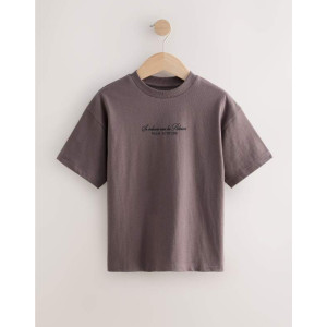 Футболка оверсайз Graphic /Brown