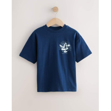 Футболка оверсайз Graphic /Navy