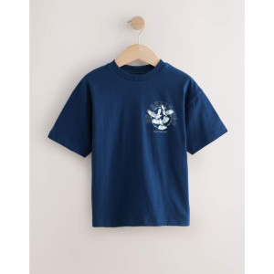 Футболка оверсайз Graphic /Navy