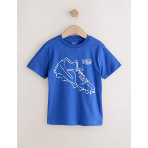 Футболка Regular Fit Football /Blue