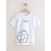 Футболка Regular Fit Football /White