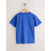 Футболка Regular Fit Football /Blue