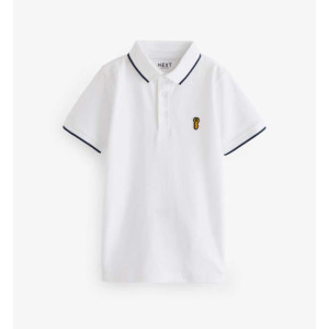 Поло з коротким рукавом Premium /White