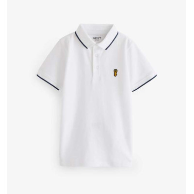 Поло з коротким рукавом Premium /White