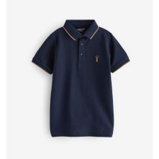 Поло з коротким рукавом Premium /Navy