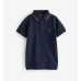 Поло з коротким рукавом Premium /Navy