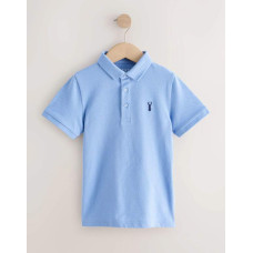 Поло з коротким рукавом Premium /Light Blue
