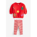 Комплект: світшот + легінси Next Red Christmas