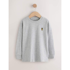 Лонгслів Cosy Stag Logo /Grey