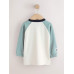 Лонгслів реглан Enjoy tooday /Ecru
