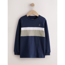 Лонгслів Colourblock /Navy
