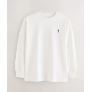Лонгслів Cosy Stag Logo /White