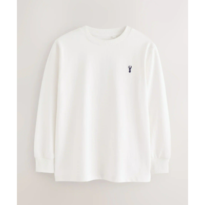 Лонгслів Cosy Stag Logo /White