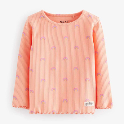 Лонгслів Next Ribbed/Orange
