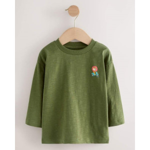 Лонгслів Multi/Green
