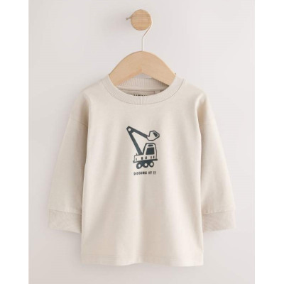 Лонгслів Next Digger Beige
