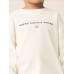 Лонгслів оверсайз White Happy Little Human